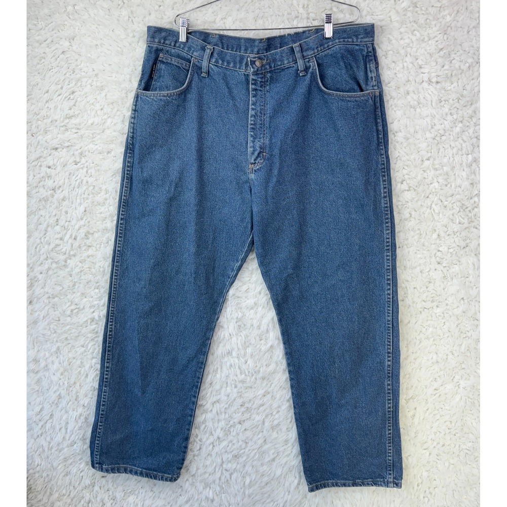 Bulwark FR Flame Resistant Jeans Mens‎ Blue Denim CAT 2 Workwear Rugged 39x30